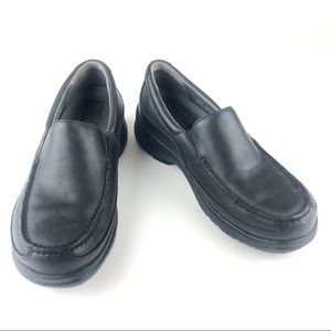 Dansko Men’s Wayne Black Leather Slip On Size 44